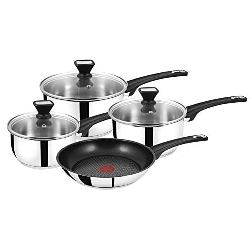 Tefal B125SA44 Four Piece Set, Stainless Steel