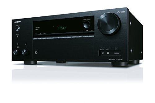 Onkyo TX-NR656 (B) 7.2-Kanal-A/V-Netzwerk-Receiver (160 W/Kanal,DTS: X aufrüstbar, Dolby Atmos, AirPlay, 384 kHz/32-Bit D/A-Wandler, 8 HDMI-Eingänge/2 Ausgänge) schwarz