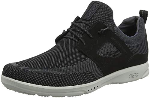 Rockport Men's Truflex Knit Bungee Trainers, Black (Black 001), 7 UK (40.5 EU)