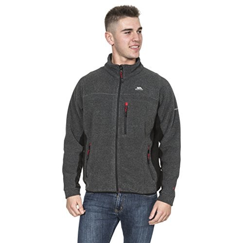 Trespass Men's Jynx Fleece Jacket, Black, Medium