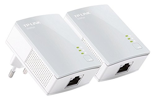 TP-Link TL-PA4010 Kit AV500 Nano Powerline, 1 Porta Ethernet, Plug & Play, Kit con Due Adattatori