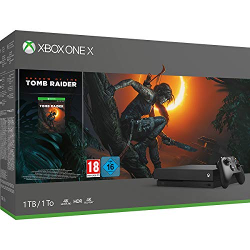 Xbox One X-Consola 1TB+Shadow Of The Tomb Raider