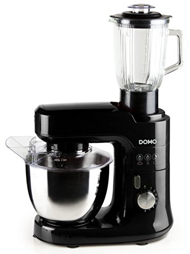 Domo Food Processor with Accessories, 700 W, Black