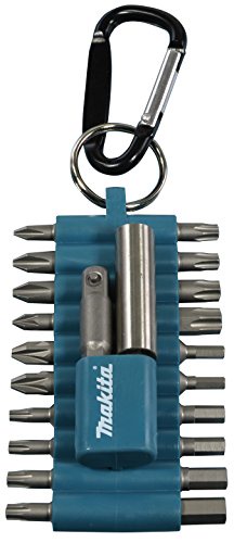 Makita Bit-Set 22-teilig mit Karabiner, P-81175