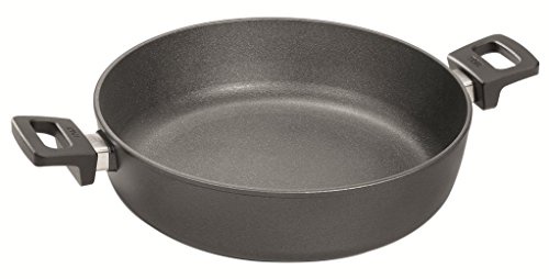 Woll 824N Kasserolle, Aluguss, schwarz, 39 x 25 x 8 cm