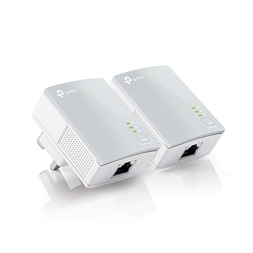 TP-Link TL-PA4010KIT Nano Powerline Adapter Starter Kit, No Configuration Required, UK Plug