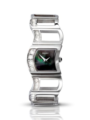 Seksy Model 4009.37 Ladies Analogue made with Swarovski Crystal Bracelet Watch