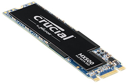 Crucial MX500 CT1000MX500SSD4 1 TB Internal SSD (3D NAND, SATA, M.2 Type 2280SS)