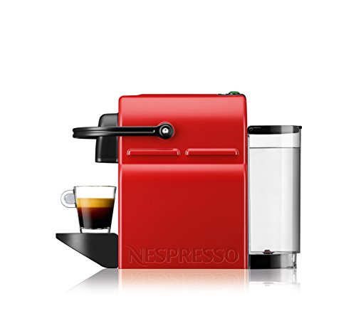 Nespresso Inissia XN1005 Macchina per Caffè Espresso, Ruby Red