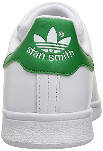 adidas Originals Stan Smith M20324, Unisex-Erwachsene Low-Top Sneaker, Weiß (Running White/Running White/Fairway), EU 44 2/3