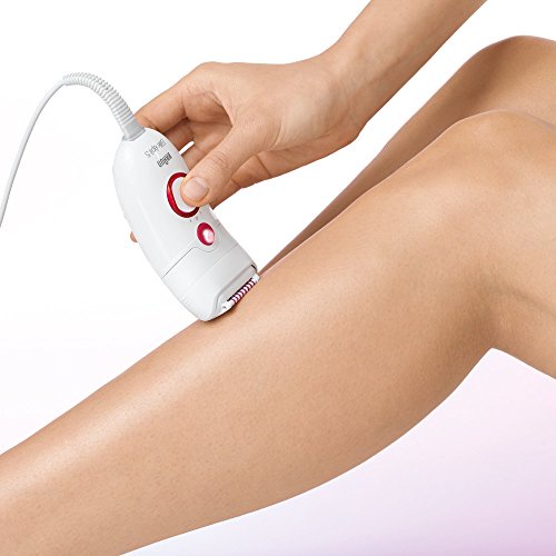 Braun Silk-Epil 5 Power 5780 Epilator with 7 Extras Including a Shaver Head and a Trimmer Cap