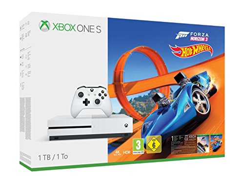 Xbox One S (1TB) with Forza Horizon 3 and Hot Wheels + FIFA 18