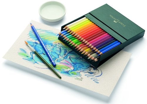Faber-Castell Albrecht Durer Watercolour Pencils Gift Box x 36 Colours & Brush