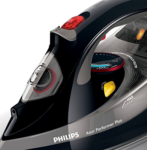 Philips GC4526/87 Azur Performer Plus Steam Iron with 210 g Steam Boost, 2600 W - Black