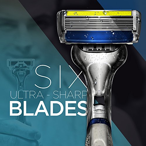 Dorco Pace 6 Plus Razor for Men Trial - 1 Blades + 1 Handle