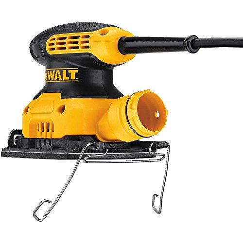 DEWALT DWE6411-GB 240 V 1/4 Sheet Orbital Sander - Yellow/Black