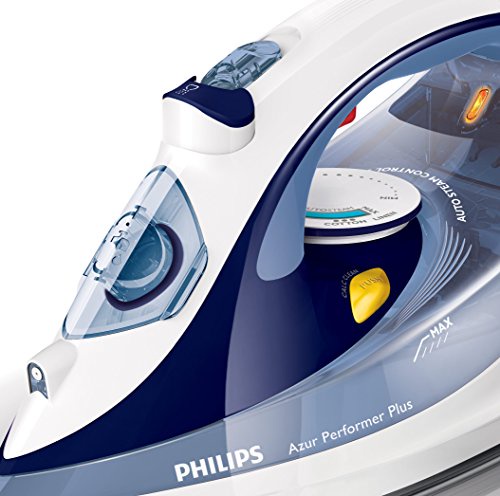 Philips GC4516/20 Azur Performer Plus Ferro a Vapore, Tecnologia Auto Steam Control, Colpo Vapore 190 g, Serbatoio 300 ml