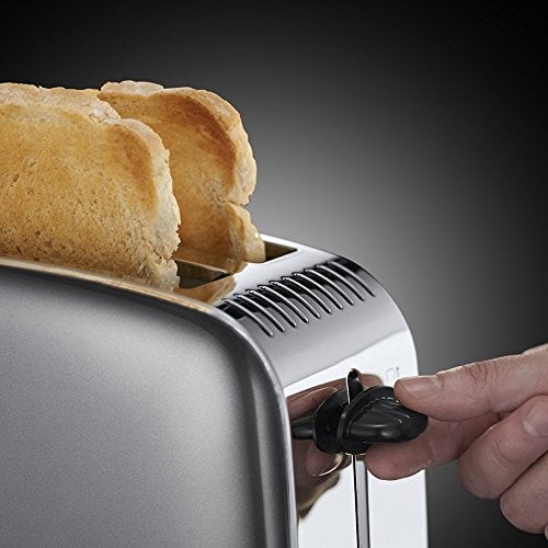 Russell Hobbs Colour Plus 2-Slice Toaster 23332 - Grey