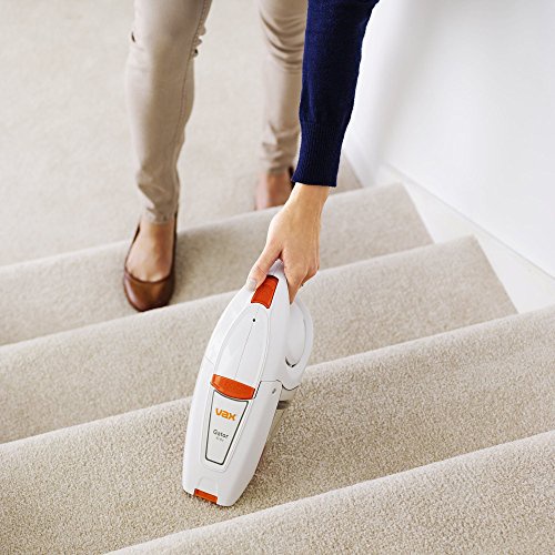 Vax H85-GA-B10 Gator Cordless Handheld Vacuum Cleaner, 0.3 L - White/Orange