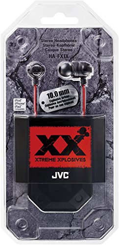 JVC HA-FX1X-E Xtreme Xplosives In-Ear-Kopfhörer schwarz