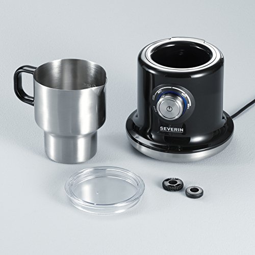 Severin SM 9688 Induction Milk Frother with Variable Temperature Control, 500 W, 700 ml, Black