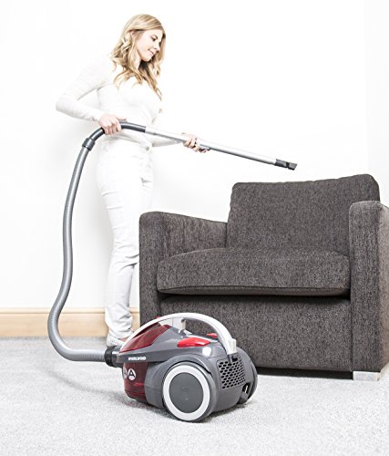 Hoover Whirlwind SE71WR02 Cylinder Vacuum Cleaner without Pets Turbo Brush, 700 W - Grey