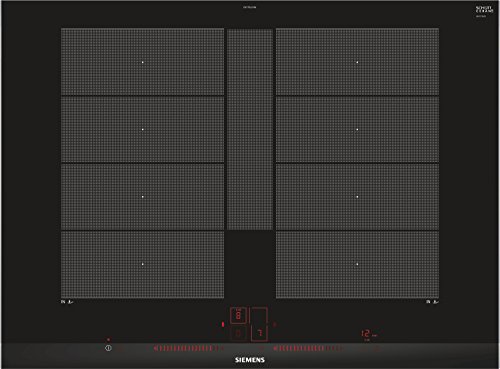 Siemens EX775LYE4E Integrado Inducción Negro hobs - Placa (Integrado, Induction hob, Negro, Sensor, 50/60 Hz)