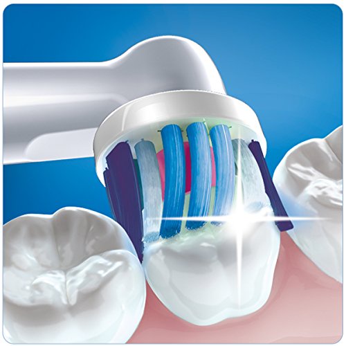 Oral-B Smart Series 4000 Electric Rechargeable Toothbrush Powered by Braun - 3D White - Ships with a UK 2 pin plug - Colour may vary