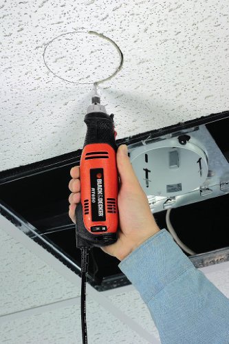 BLACK+DECKER RT650KA Rotary Tool with accessories in a Kit Box