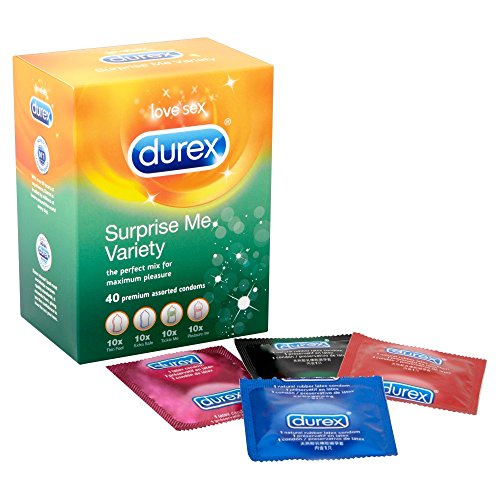 Durex Surprise Me Variety Condoms - Pack of 40