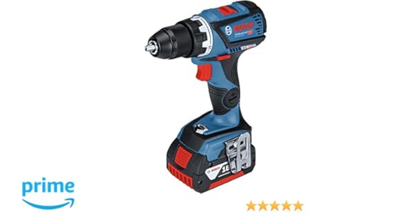 Bosch Professional Perceuse-visseuse sans fil GSR 18 V 60 C Lot de 2 x 5 Ah, L-BOXX, 1, 06019 G1101: Amazon.fr: Bricolage