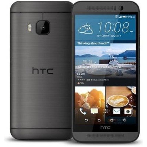 HTC One M9 Smartphone (5 Zoll (12,7 cm) Touch-Display, 32 GB Speicher, Android 5.0.2) dunkelgrau