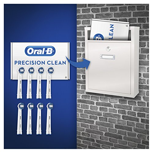 Oral-B Precision Clean Toothbrush Heads, Pack of 8