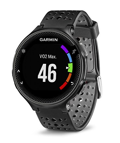 Garmin Forerunner 235 GPS Running Watch with Elevate Wrist Heart Rate and Smart Notifications - Black/Grey