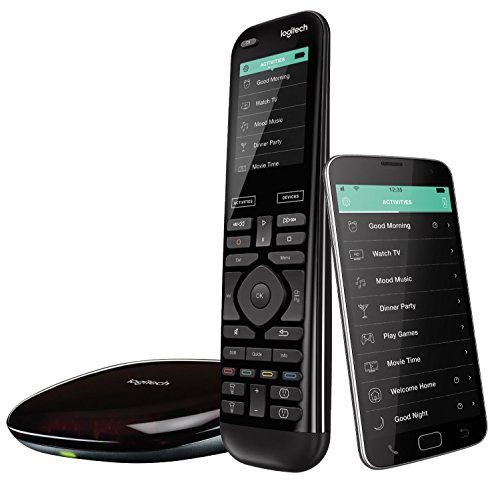 Logitech Harmony Elite - Touchscreen-Fernbedienung für Home Entertainment (funktioniert mit Amazon Alexa) schwarz