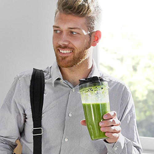 Nutri Ninja 1000W Blender with Auto-iQ - BL480UK - Silver
