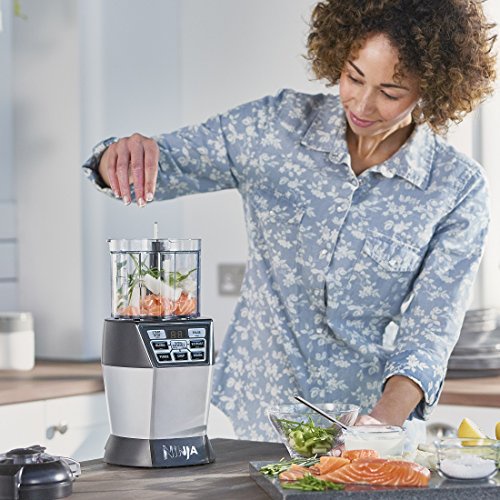 Ninja 1200W Ultimate Chopper, Blender & Mini Food Processor with Auto-iQ NN100UK