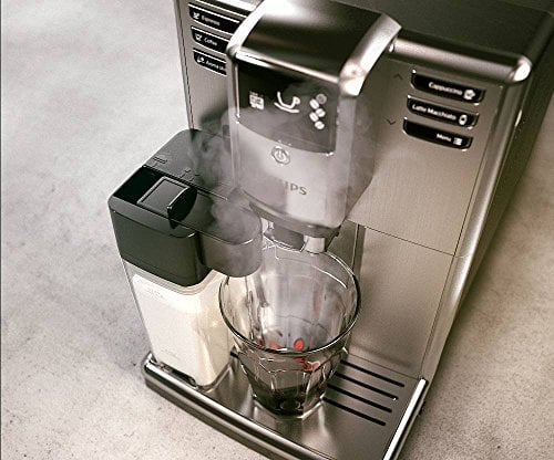 Philips Macchine da caffè Automatiche Serie 5000 EP5365/10 Macchina Automatica da caffè, con Macine in Ceramica, Filtro AquaClean, Caraffa Latte Integrata, Silver
