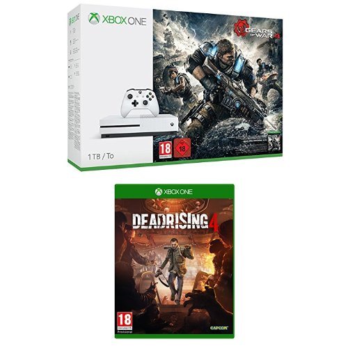 Xbox One S 1TB with Gears of War 4 + Dead Rising 4