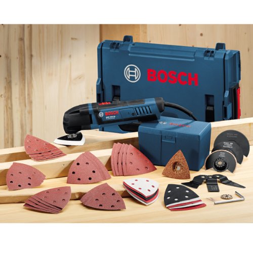 Bosch Professional Multi-Cutter Pro Kit in L-Boxx with Accessories (48 Pieces)