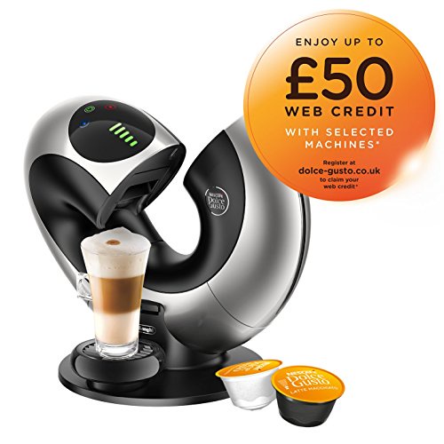 De’Longhi Nescafe Dolce Gusto Eclipse Touch Coffee Machine - Silver