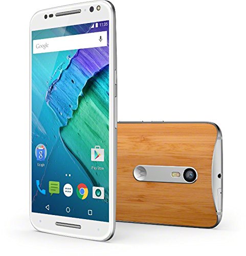 Motorola MotoX Style Smartphone, Display Quad HD 5.7 pollici, 3 GB RAM, 32 GB Memoria Interna, Fotocamera 21 MP, Android 5.1.1, Bamboo [Italia]