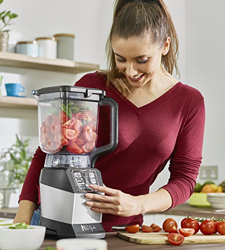 Nutri Ninja 1200W Blender Duo with Auto iQ BL492UK [inc 2.1L Pitcher & 2 x Tritan Cups]