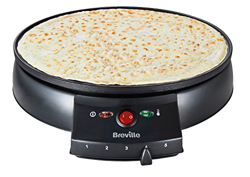 Breville VTP130 Traditional Crepe Maker, 12-Inch, Black