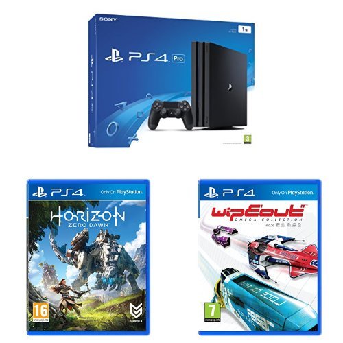 Sony PlayStation 4 (1TB) Pro + Horizon Zero Dawn + Wipeout