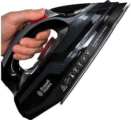 Russell Hobbs Powersteam Ultra 3100 W Vertical Steam Iron 20630 - Black and Grey
