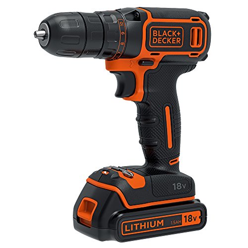 BLACK+DECKER 18 V Lithium-Ion Drill Driver