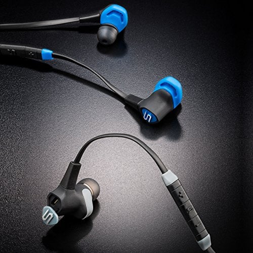 SOUL Run Free Pro - Storm Black - Écouteurs sport intra-auriculaires ergonomiques à technologie Bluetooth - Noir