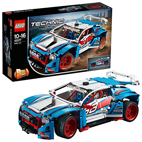 LEGO 42077 Technic Rally Car Toy, 2in1 Buggy Model,  Racing Construction Set