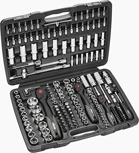 VIGOR Steckschlüssel-Satz ,172teilig,1/4, 3/8 und 1/2 Zoll, V2461